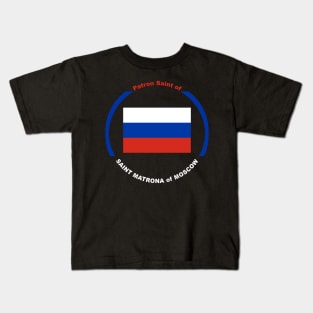 PATRON SAINT OF RUSSIA Kids T-Shirt